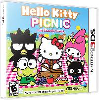 Hello Kitty Picnic Nintendo 3DS US box art